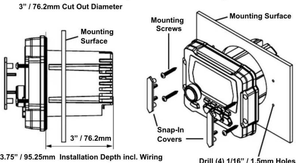 MB QUART MBQX-STG2-RAD-1 - Front Mounting Instructions - 1