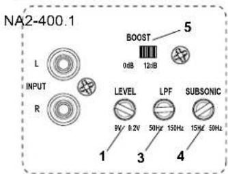 MB QUART MBQX-STG2-RAD-1 - ⑤ BOOST Switch - 3