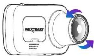Nextbase DVRS2HK - Adjusting the Polarising Filter: - 2