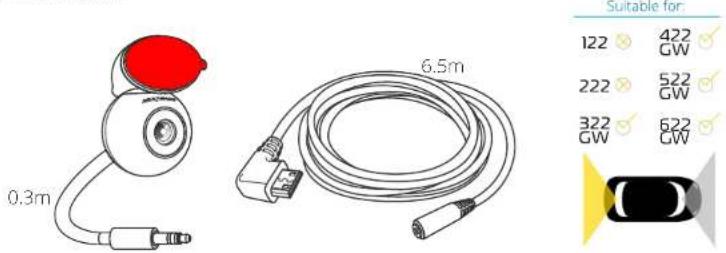 Nextbase DVRS2HK - Rear Window Camera - 1