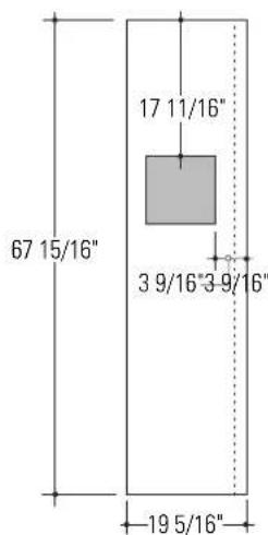 GE ZWSP48D - Select panel size - 3