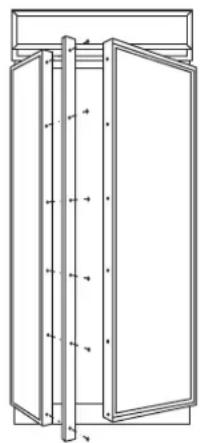 GE ZWSP48D - Step 1: Remove Handles - 1