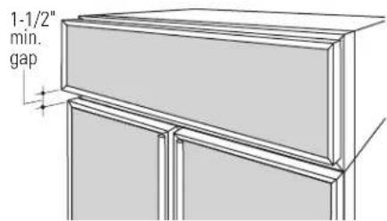 GE ZWSP48D - To raise or lower case trim to other installation heights: - 4
