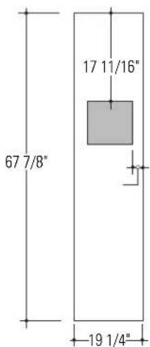 GE ZWSP48D - Select panel size - 1