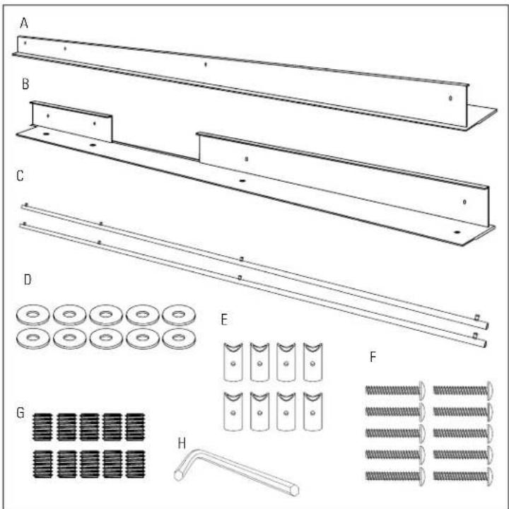 GE ZWSP48D - Parts List: - 1