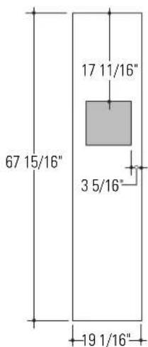GE ZWSP48D - Select panel size - 2