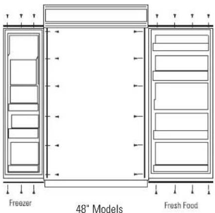 GE ZWSP48D - Parts List: - 3