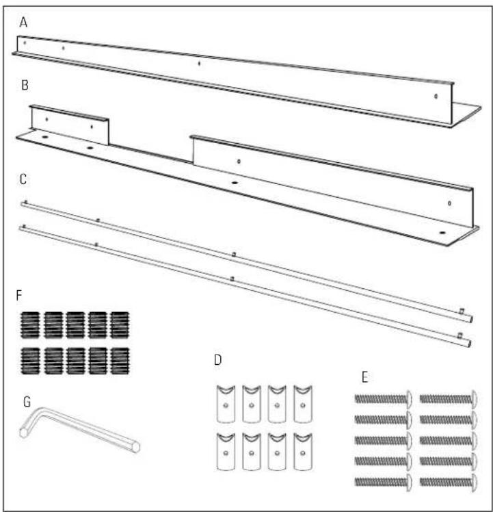 GE ZWSP48D - Parts List: - 1