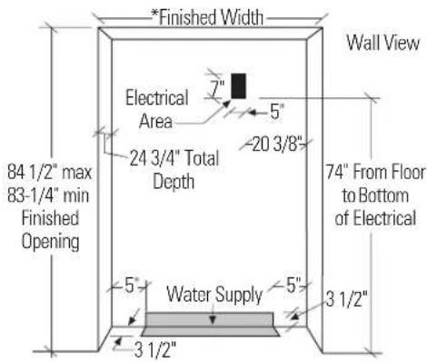 GE ZWSP48D - To accomplish an attractive installation, you must: - 2