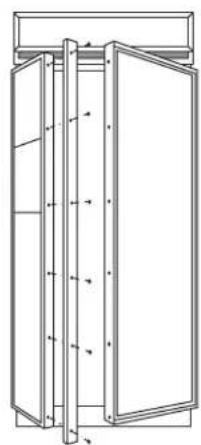 GE ZWSP48D - grille panel - 4
