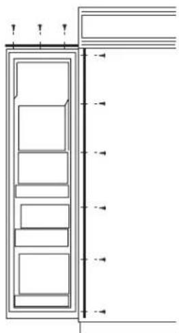 GE ZWSP48D - grille panel - 5