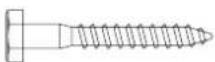 SunBriteTV SB-WM-F-M-BL - HARDWARE KIT - 21