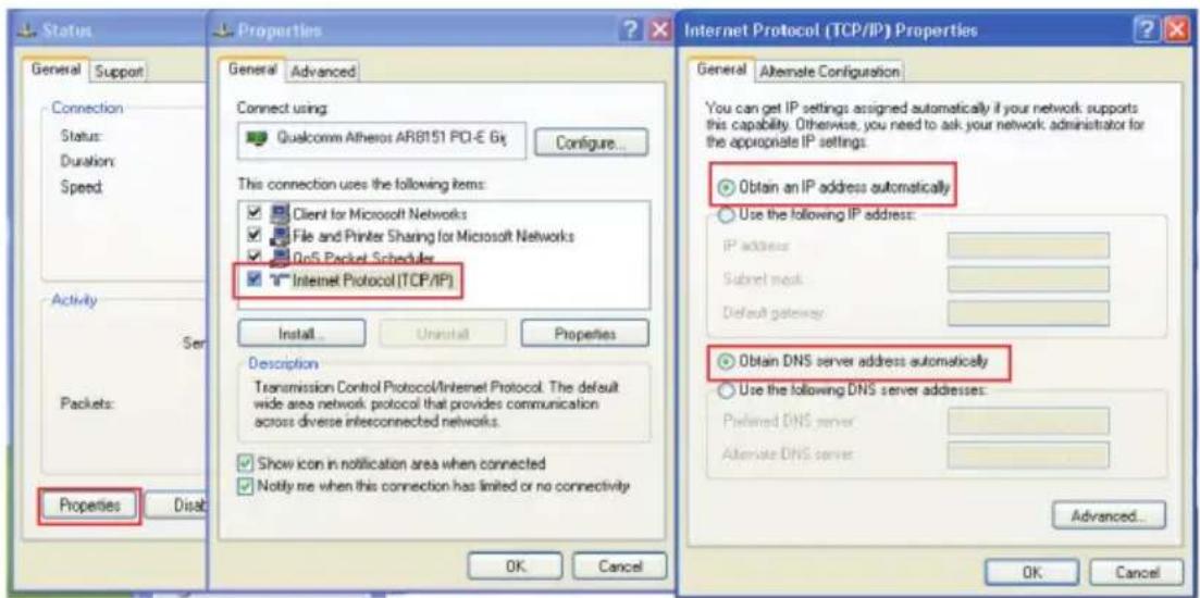 Mach Power WL-CPE5G48-058 - Share Internet and Obtain IP address automatically - 1
