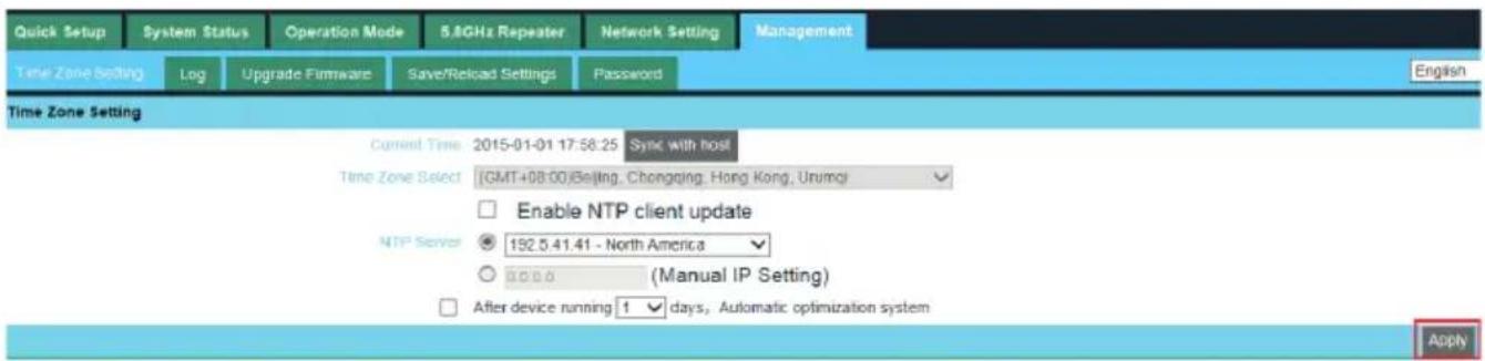 Mach Power WL-CPE5G48-058 - Management - 1