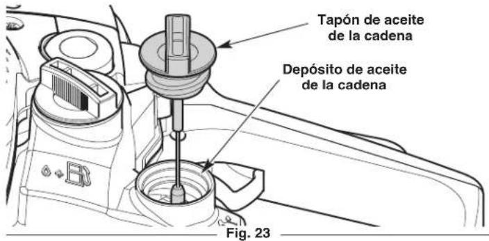 TROY-BILT TB4216C XP - AGREGADO DE ACEITE DE LA CADENA Y BARRA - 3