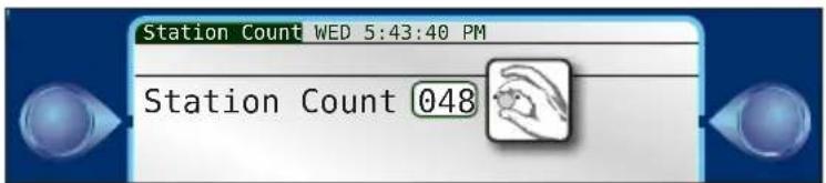 Station Count WED 5:43:40 PM Station Count 048