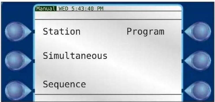 Manual WED 5:43:40 PM Station Program Simultaneous Sequence