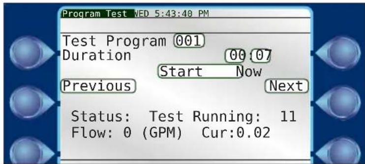 Irritrol DX3-PSB08 - Program Test - 1