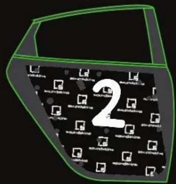 Soundskins SSK-CIVIC4DR - Installing Panels - 2