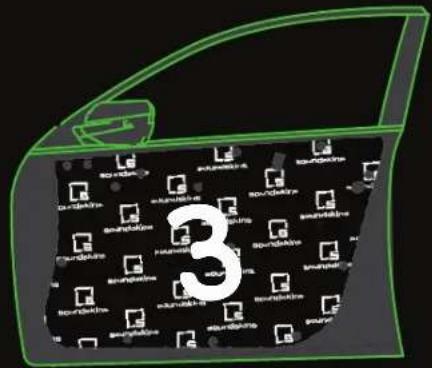Soundskins SSK-CIVIC4DR - Installing Panels - 4