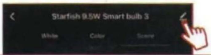 Starfish 9.5W Smart bulb 3 White Color Score