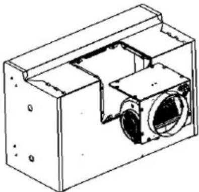 Caple INCH - TOP OUTLET TO REAR DUCTING OUTLET - 4