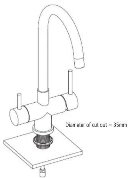 Caple JOY3IN1/GM - INSTALLATION STEPS - 1