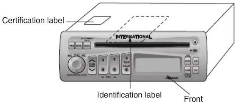 PANASONIC CQ-5200U - Laser products: - 1