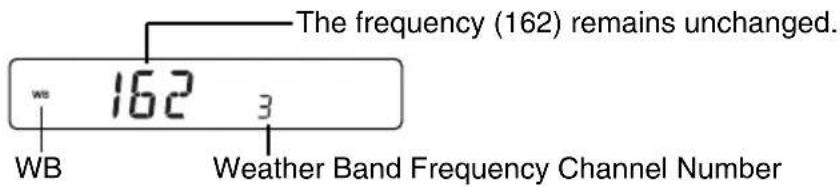 PANASONIC CQ-5200U - Tuning in a Weather Band Station - 1
