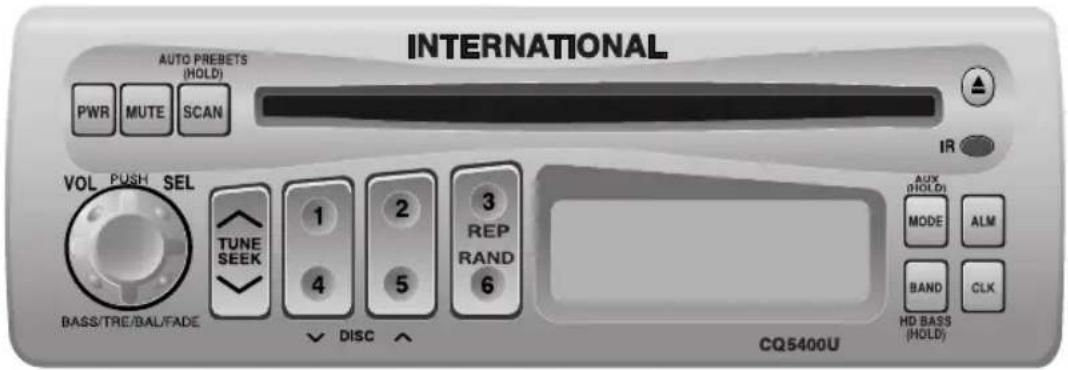PANASONIC CQ-5200U - Power and Sound Controls - 1