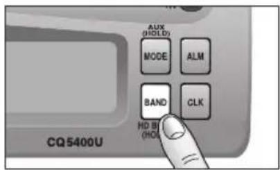 PANASONIC CQ-5200U - To change to the tuner mode - 1