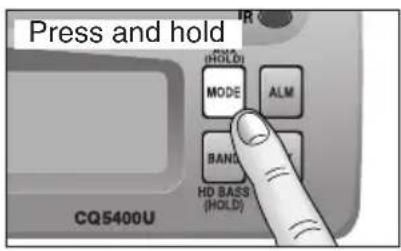 PANASONIC CQ-5200U - CD Changer Basics (Only for CQ-5400U) - 2