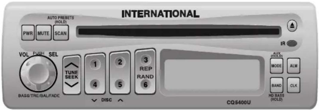 PANASONIC CQ-5200U - Clock Basics (The clock system is 12-hours.) - 1