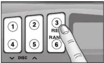 PANASONIC CQ-5200U - Tuning in a Preset Station - 1