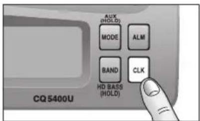 PANASONIC CQ-5200U - Clock Basics (The clock system is 12-hours.) - 5