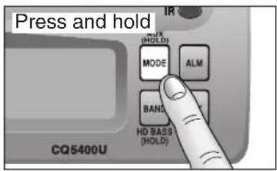 PANASONIC CQ-5200U - Power and Sound Controls (continued) - 2