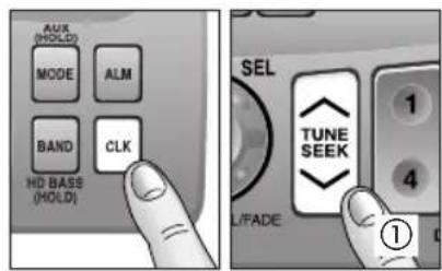 PANASONIC CQ-5200U - Clock Basics (The clock system is 12-hours.) - 3