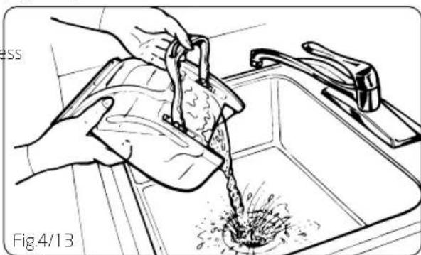 VAX Rapide V-024R - IMPORTANT: Unplug your cleaner before emptying the dirty water tank. - 2