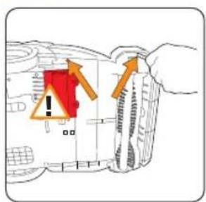 VAX Rapide W86-RU-S - Replacing the belt - 1