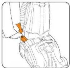 VAX Rapide W86-RU-S - Operating your pre-treatment wand (some models only) - 9