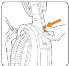 VAX Rapide W86-RU-S - Operating your pre-treatment wand (some models only) - 3