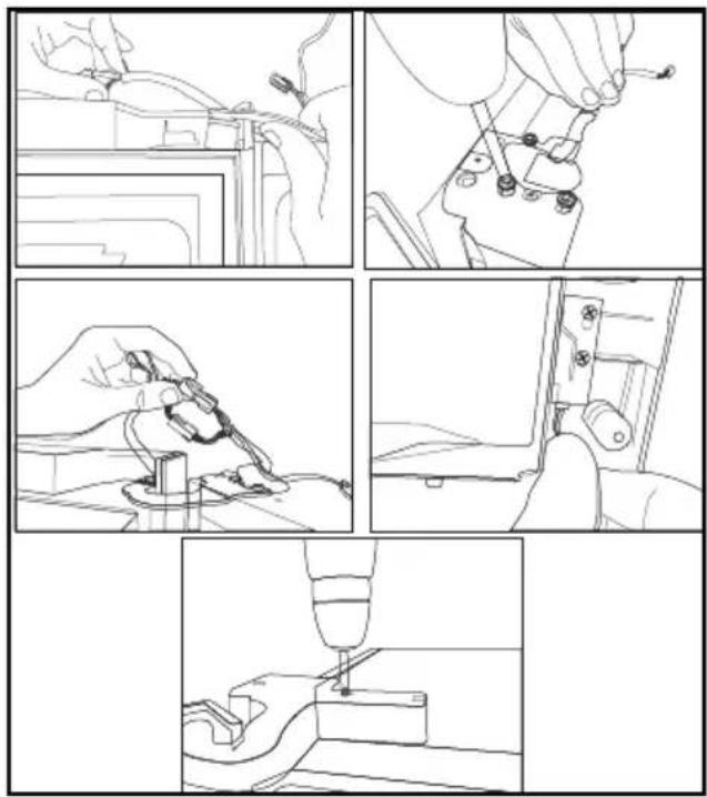 GRUNDIG GQN34220PZ - 3.3\* Adjusting the feet - 4
