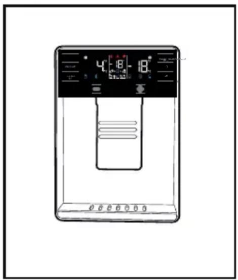 GRUNDIG GQN34220PZ - Water dispenser at the door (in some models) - 1