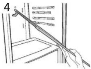 LG GL5141WBAW1 - Removable Glass Shelf - 4