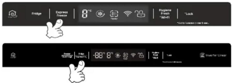 LG GL-H502HQHU - БЫСТРАЯ ЗАМОРОЗКА - 1