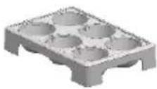 LG GL-B302RQM - Egg-cum-Ice Tray - 1