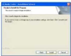 LG MF-FM15S5W - Installing software - 3
