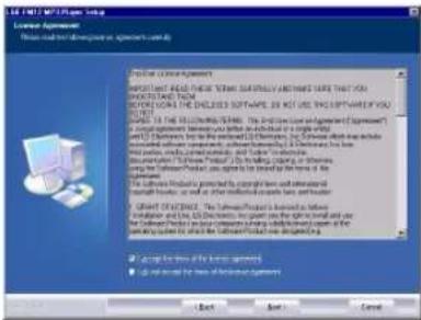 LG MF-FM15S5W - Installing software - 2