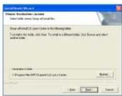 LG MF-FM15S5W - Installing software - 2