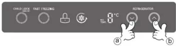 LG GR-T177IVDP - CONTROLS FOR REFRIGERATOR COMPARTMENT - 1